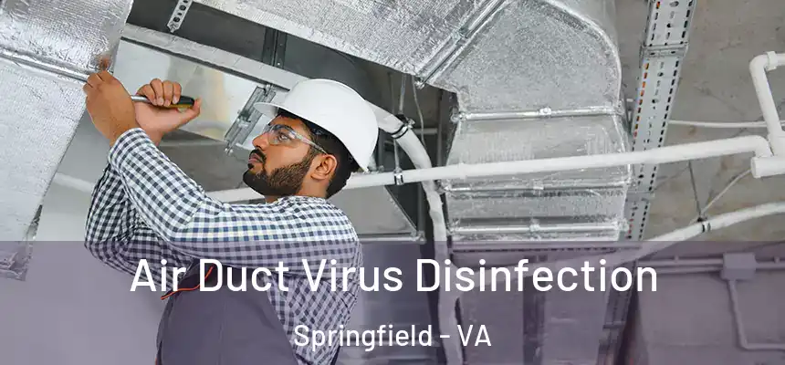 Air Duct Virus Disinfection Springfield - VA