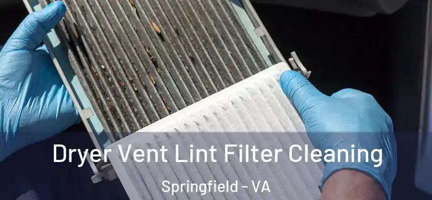 Dryer Vent Lint Filter Cleaning Springfield - VA